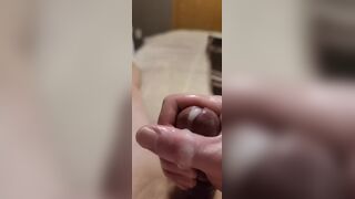 Another great hand job with Vaseline pov cumshot