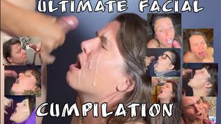 Ultimate COMPILATION Facial Cum In Mouth Wet