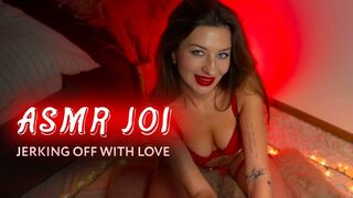 ASMR JOI. Sexy passionate brunette Amy Haze with love Mic Pumping Your Cock