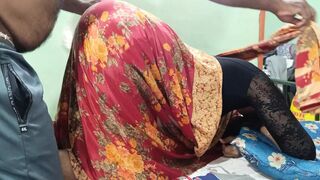 cheating wife make Home made saree romance viral video in south india viral video