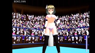 Ultimate Fighting Girl Type a All Skill(fanclub)