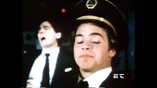 Airplane Pilot with Huge Cock Fucks and Cums on Asshole a Busty MILF Stewardess with Hairy Pussy