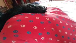 Indian village girl puts her husband's penis in her mouth, massages it, and then sucks his milk and drains it.