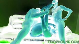 Big Butt Creampie Slut 3 Way Bust Out