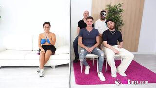 Blind Date for Lana Villafuerte. the Latina Gets Covered in Milk!