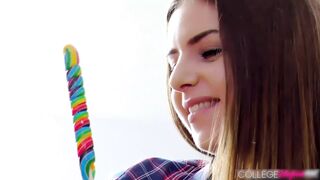 Stella Cox’s Best Cock-Sucking Teases In College Uniform!