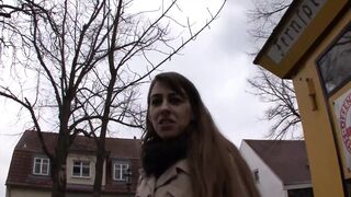 Sexy brunette doggystyle for maximum enjoyment