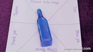 Aysha, Ellen Betsy and Liz Rainbow - Slutty game of spin the bottle